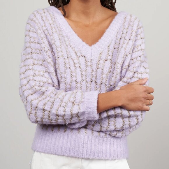 Rachel Comey Barnello sweater in Lavender - size S - Picture 1 of 7